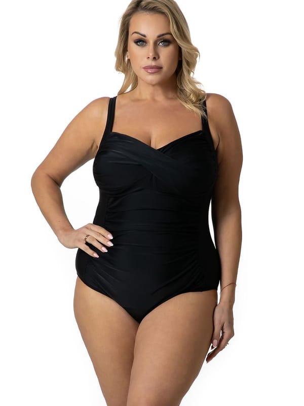 Maillot de bain une pièce Barontex noir — EU 2XL à FR 44 - Une Piece - 57.9 euros