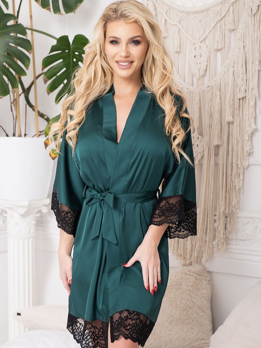 Peignoir Kalimo vert — FR 42 à FR 38 - photo principale