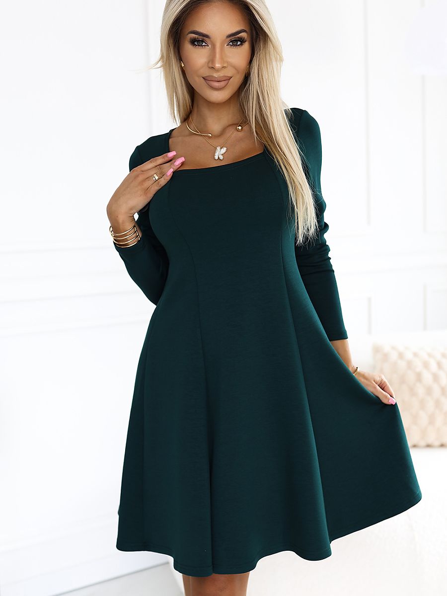 Robe de jour Numoco vert — FR 42 à FR 38 - photo principale