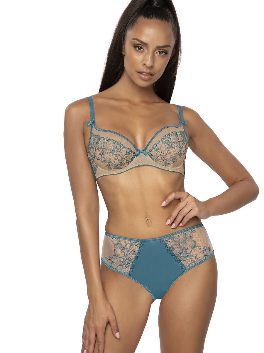 Culottes Mat bleu — FR 38 à FR 50 - photo principale
