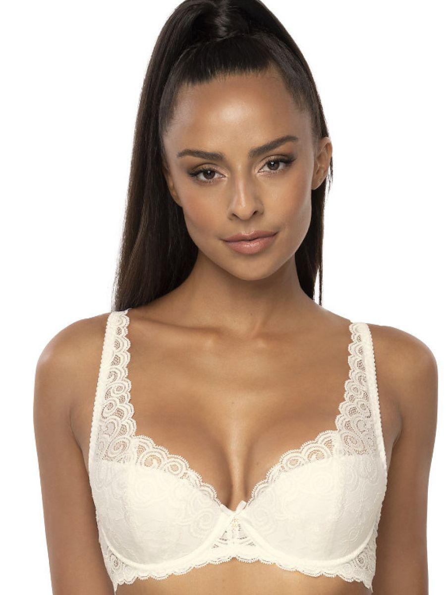 Soutien-gorge rembourré Mat beige — FR 115D à FR 110B - vue 3