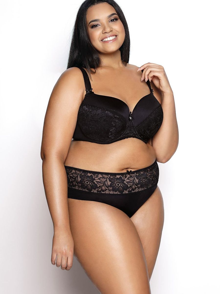 Soutien-gorge rembourré Mat noir — FR 80E à FR 95H