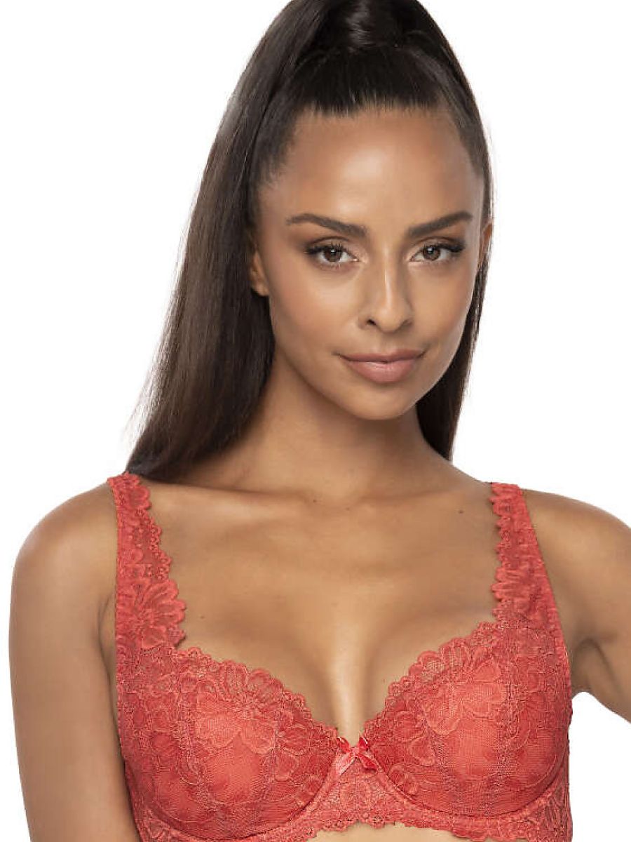 Soutien-gorge rembourré Mat orange — FR 80B à FR 100D