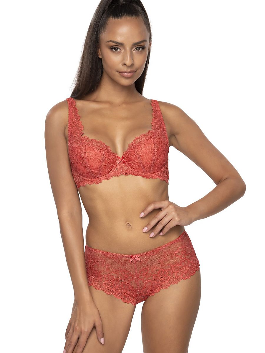 Soutien-gorge rembourré Mat orange — FR 80B à FR 100D