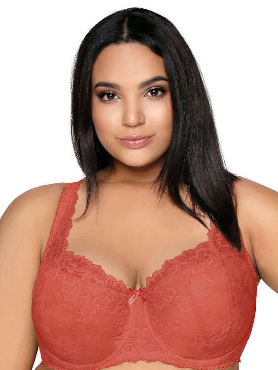 Soutien-gorge rembourré Mat orange — FR 80G à FR 110D