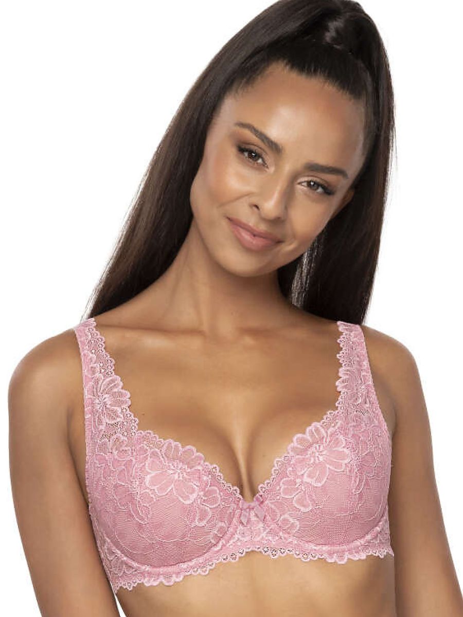 Soutien-gorge rembourré Mat rosé — FR 80B à FR 100B - photo principale