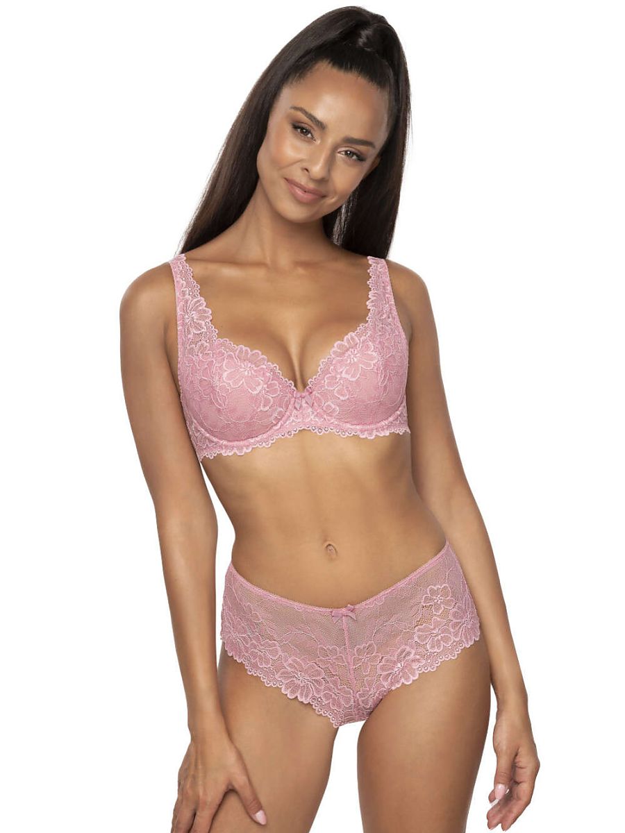 Soutien-gorge rembourré Mat rosé — FR 80B à FR 100B - photo principale