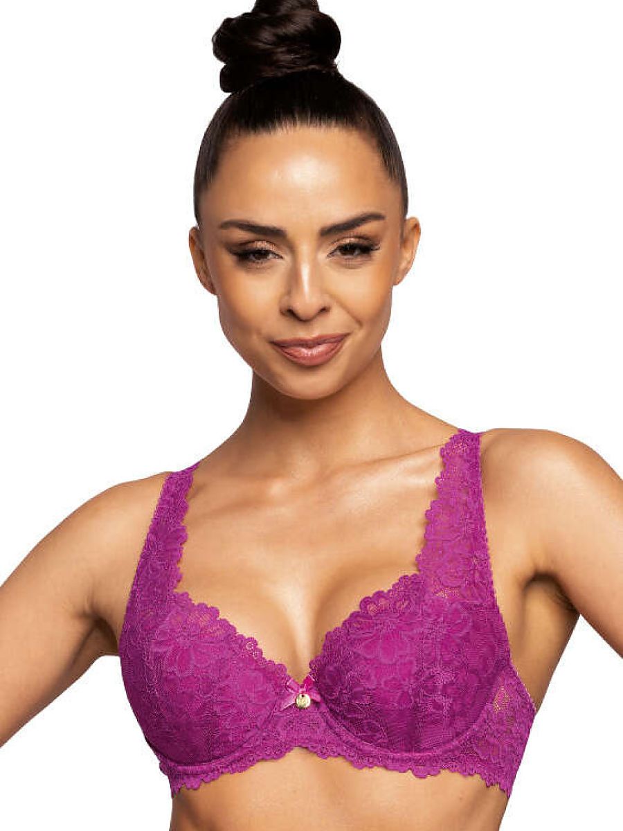 Soutien-gorge rembourré Mat violet — FR 80C à FR 90A - photo principale