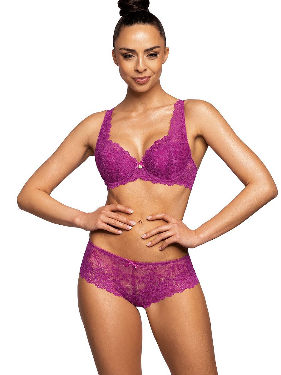 Soutien-gorge rembourré Mat violet — FR 80C à FR 90A - photo principale