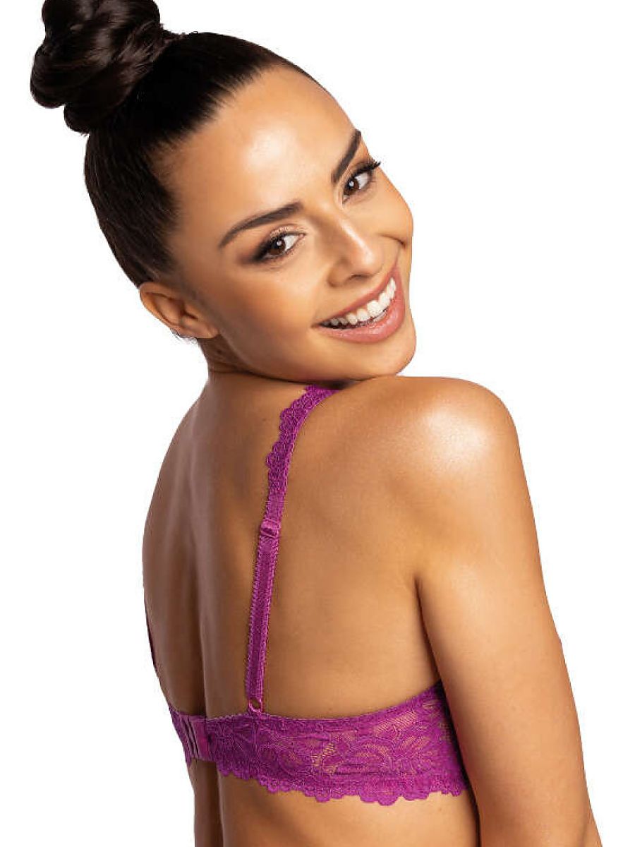 Soutien-gorge rembourré Mat violet — FR 80C à FR 90A - photo principale