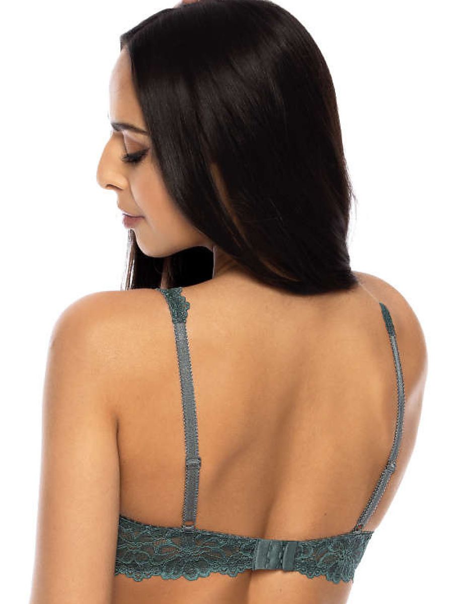 Soutien-gorge rembourré Mat vert — FR 80C à FR 90A - vue 3
