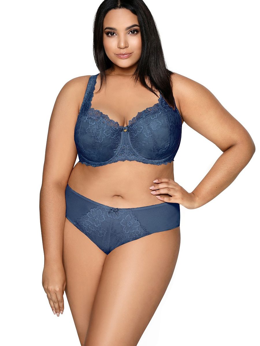 Culottes Mat bleu marine — FR 42 à FR 46 - vue 2