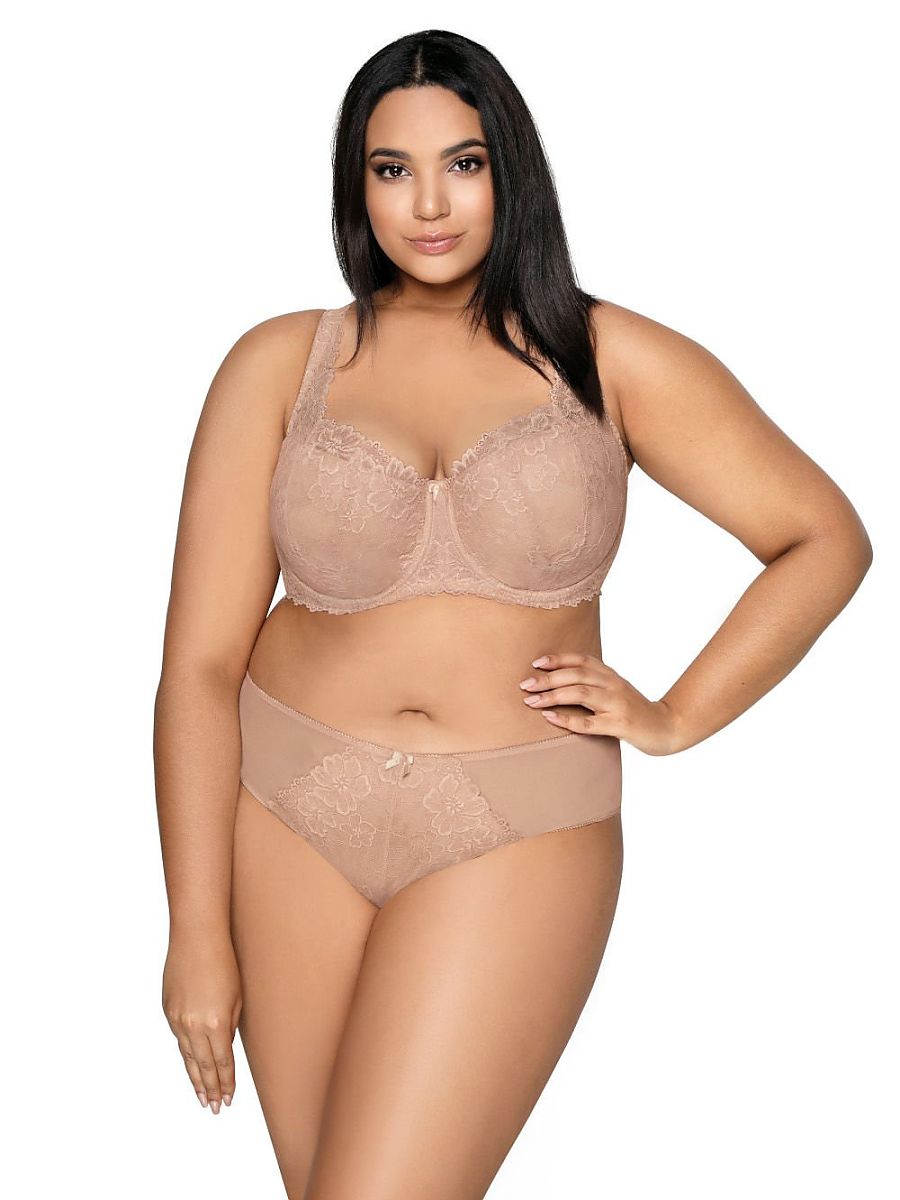 Soutien-gorge rembourré Mat beige — FR 115C à FR 105F