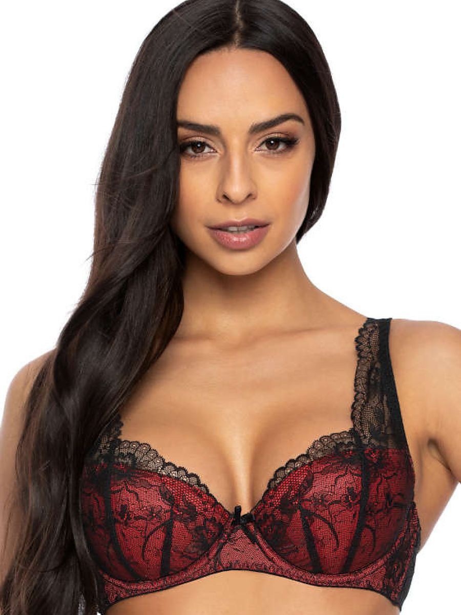 Soutien-gorge rembourré Mat noir — FR 80C à FR 100D