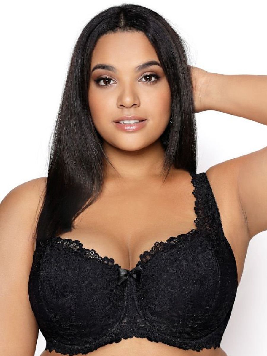 Soutien-gorge rembourré Mat noir — FR 125C à FR 85H