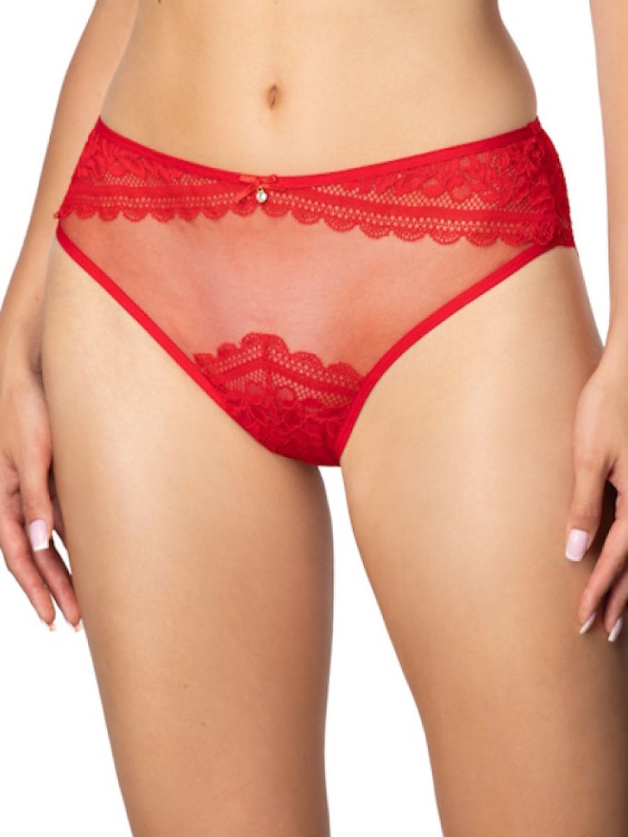 Culottes Mat rouge — FR 38 à FR 46