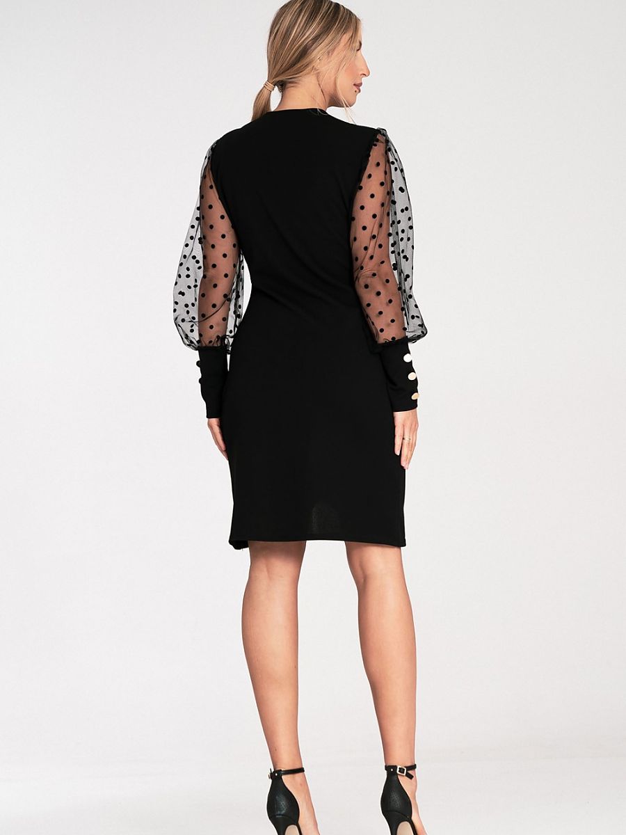 Robe de soirée Figl noir — EU S/M à EU S/M