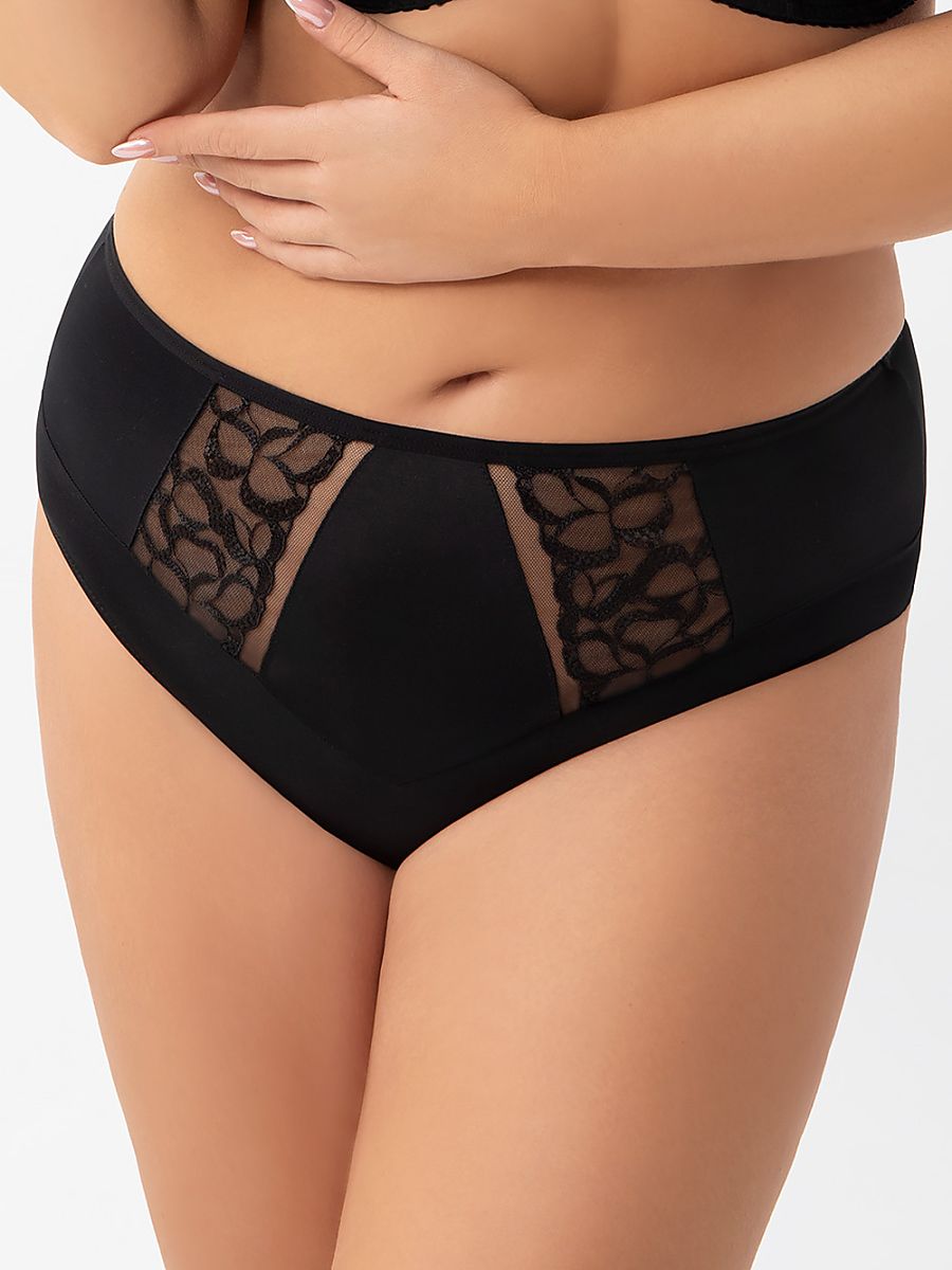 Culottes Gorsenia Lingerie noir — FR 42 à FR 46