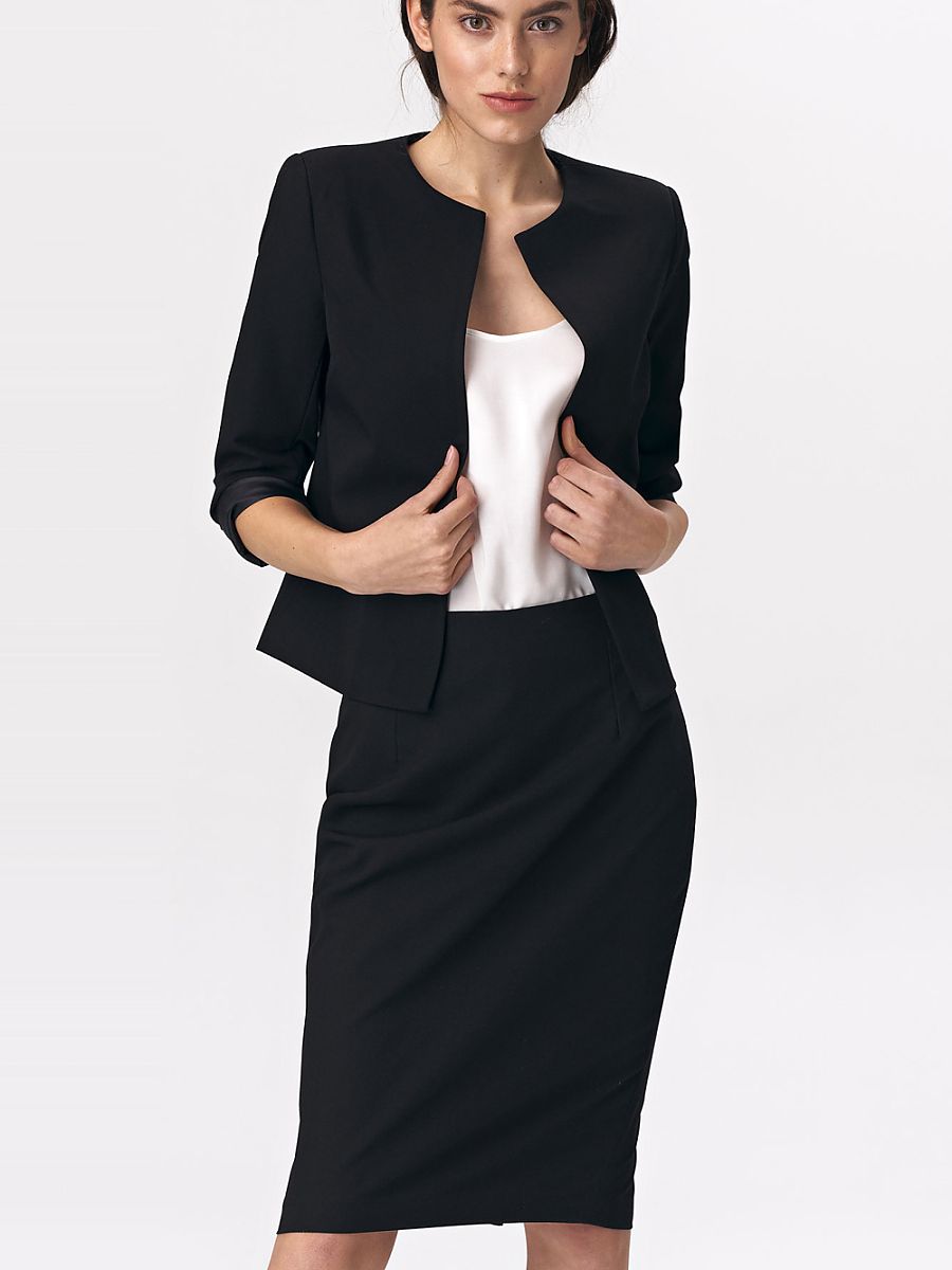 Blazer femme Nife noir — EU 36 | FR 38 à EU 44 | FR 46 - photo principale