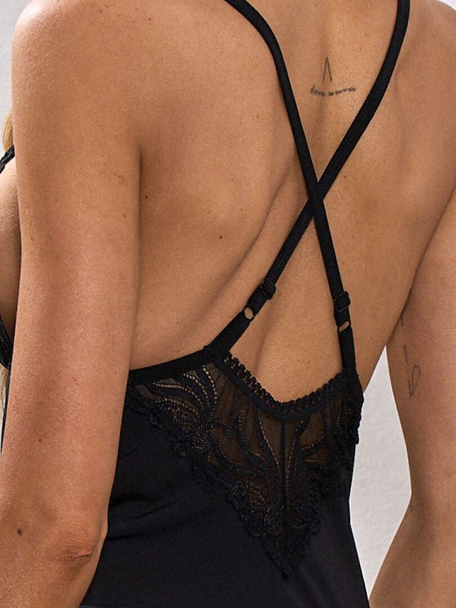 Nuisette sexy Pure Sin noir — EU S/M à EU S/M - vue 4