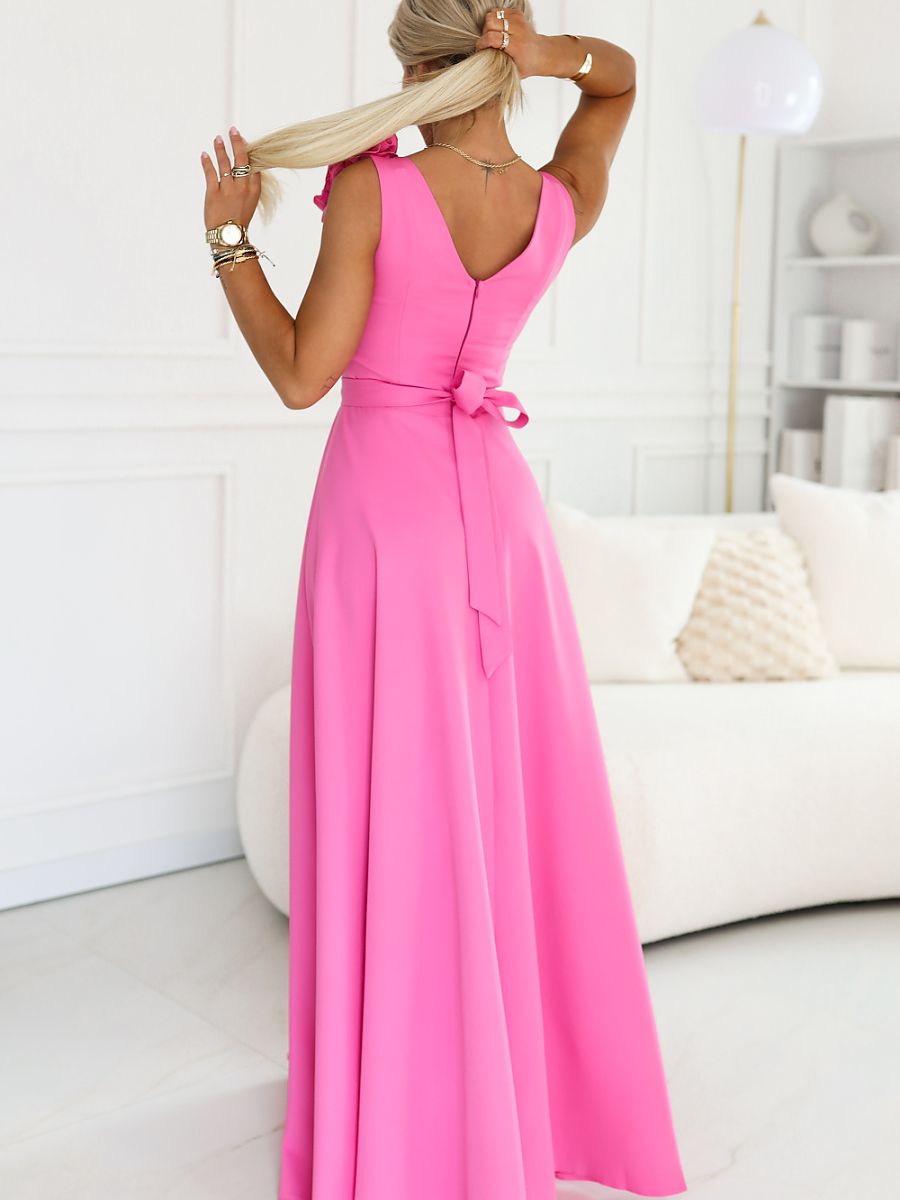 Robe longue Numoco rosé — FR 42 à FR 38 - photo principale