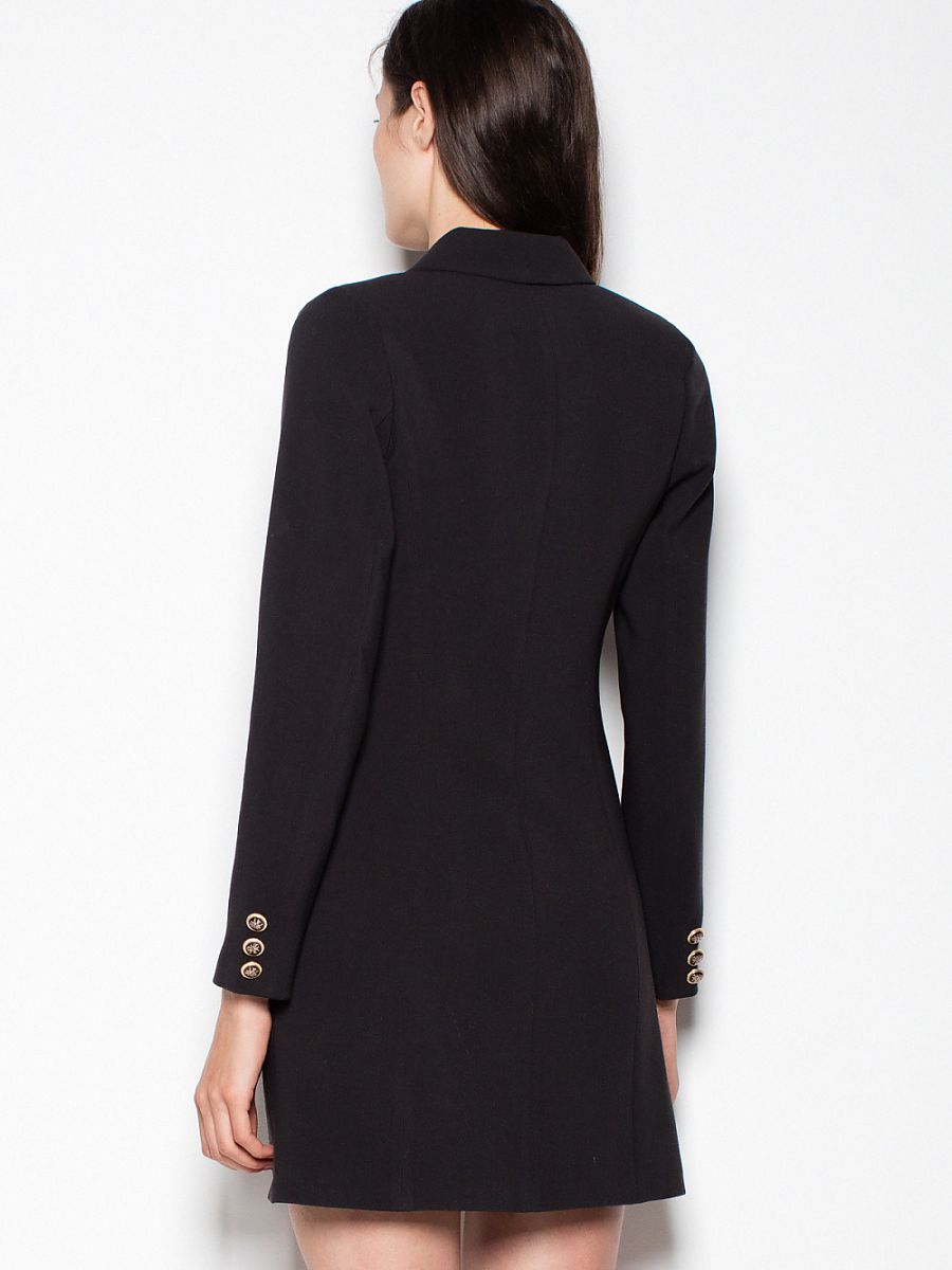 Robe de jour Venaton noir — EU XL | FR 44 à EU XL | FR 44 - vue 3