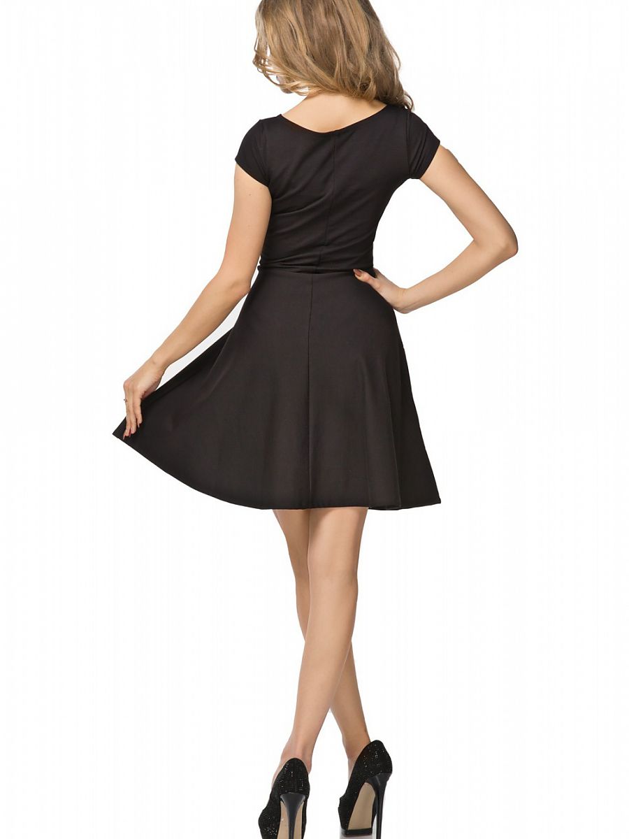 Robe de soirée Tessita noir — FR 42 à FR 38 - vue 3