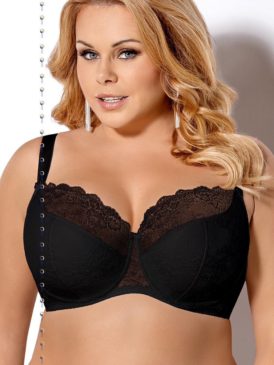 Semi-soft Gorsenia Lingerie noir — FR 80F à FR 95I