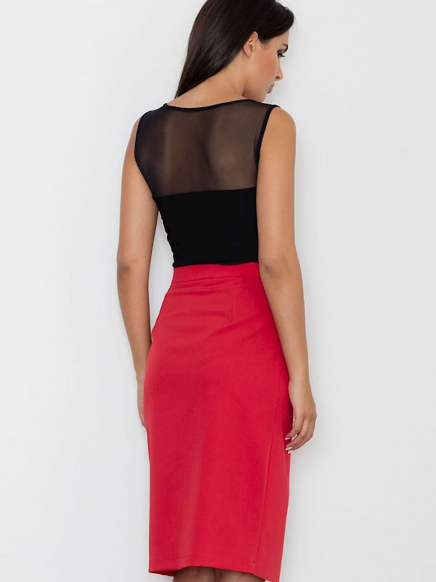 Jupe classique Figl rouge — FR 42 à FR 38 - vue 2