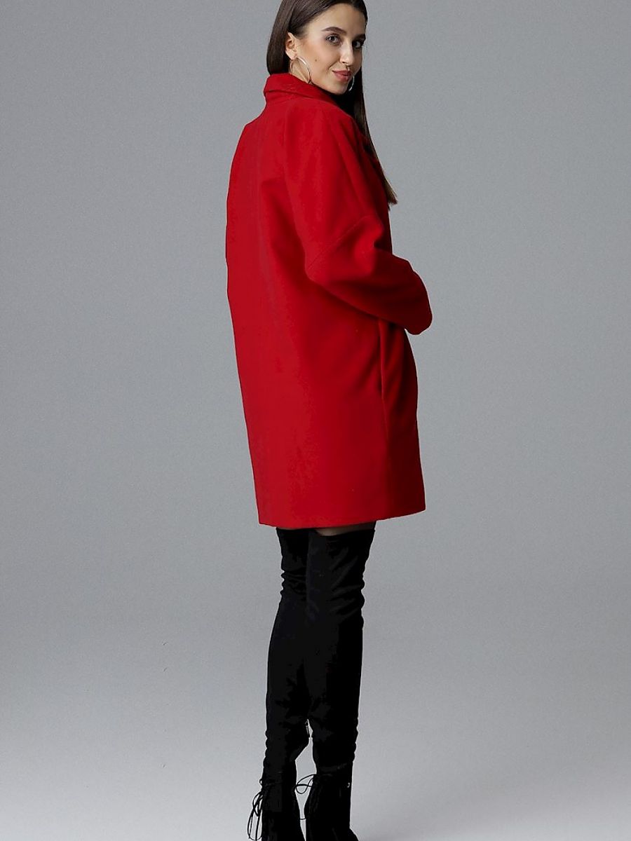 Manteau Figl rouge — EU L/XL à EU S/M - vue 2