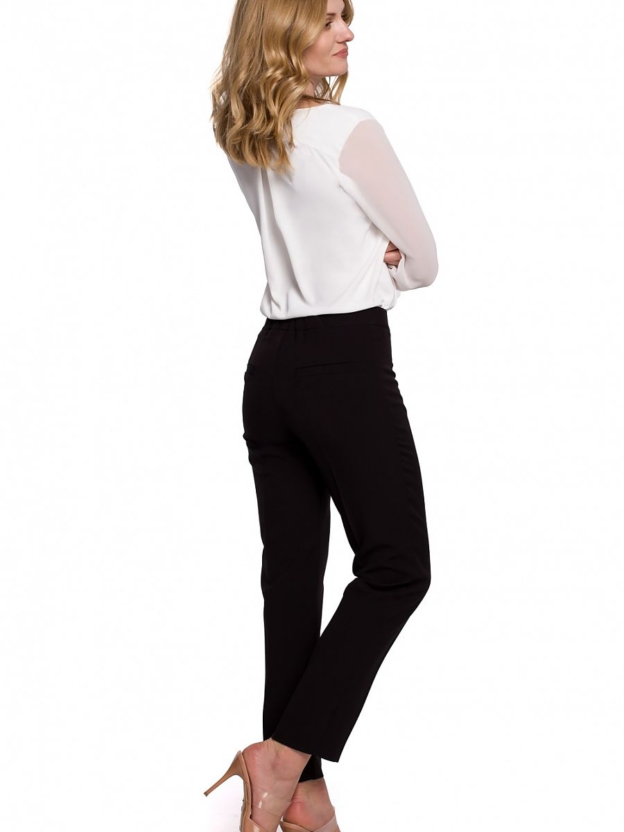 Pantalon long Makover noir — FR 42 à FR 38 - vue 2