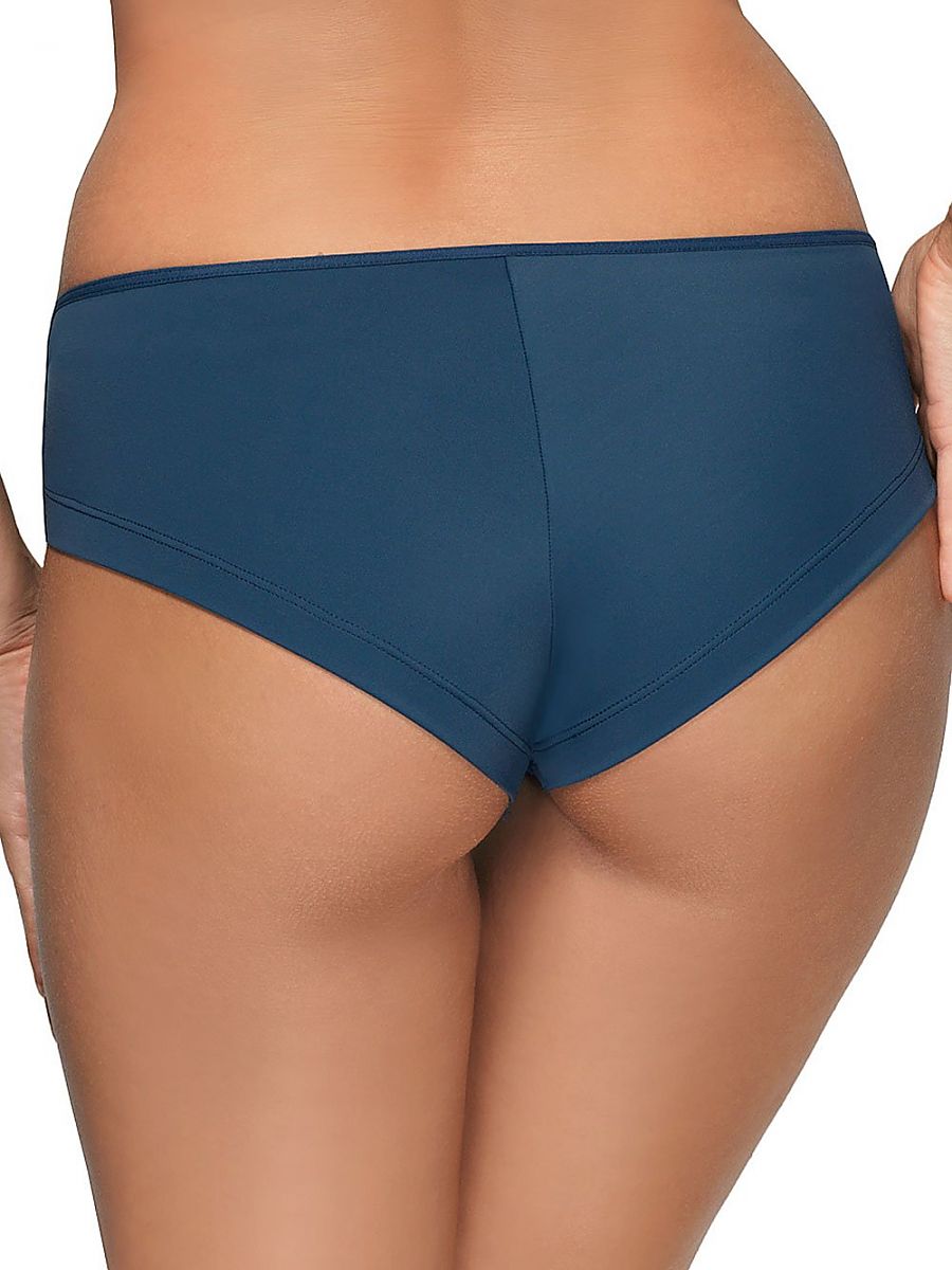 Culottes brésiliennes Gorsenia Lingerie bleu marine — FR 38 à FR 38 - vue 3