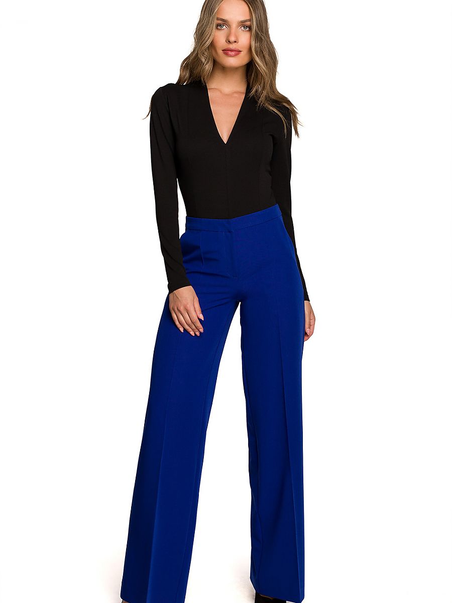 Pantalon femme Stylove bleu — FR 42 à FR 38 - photo principale