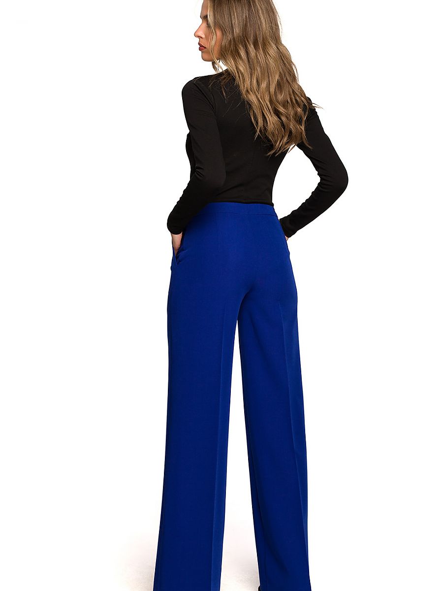 Pantalon femme Stylove bleu — FR 42 à FR 38 - photo principale