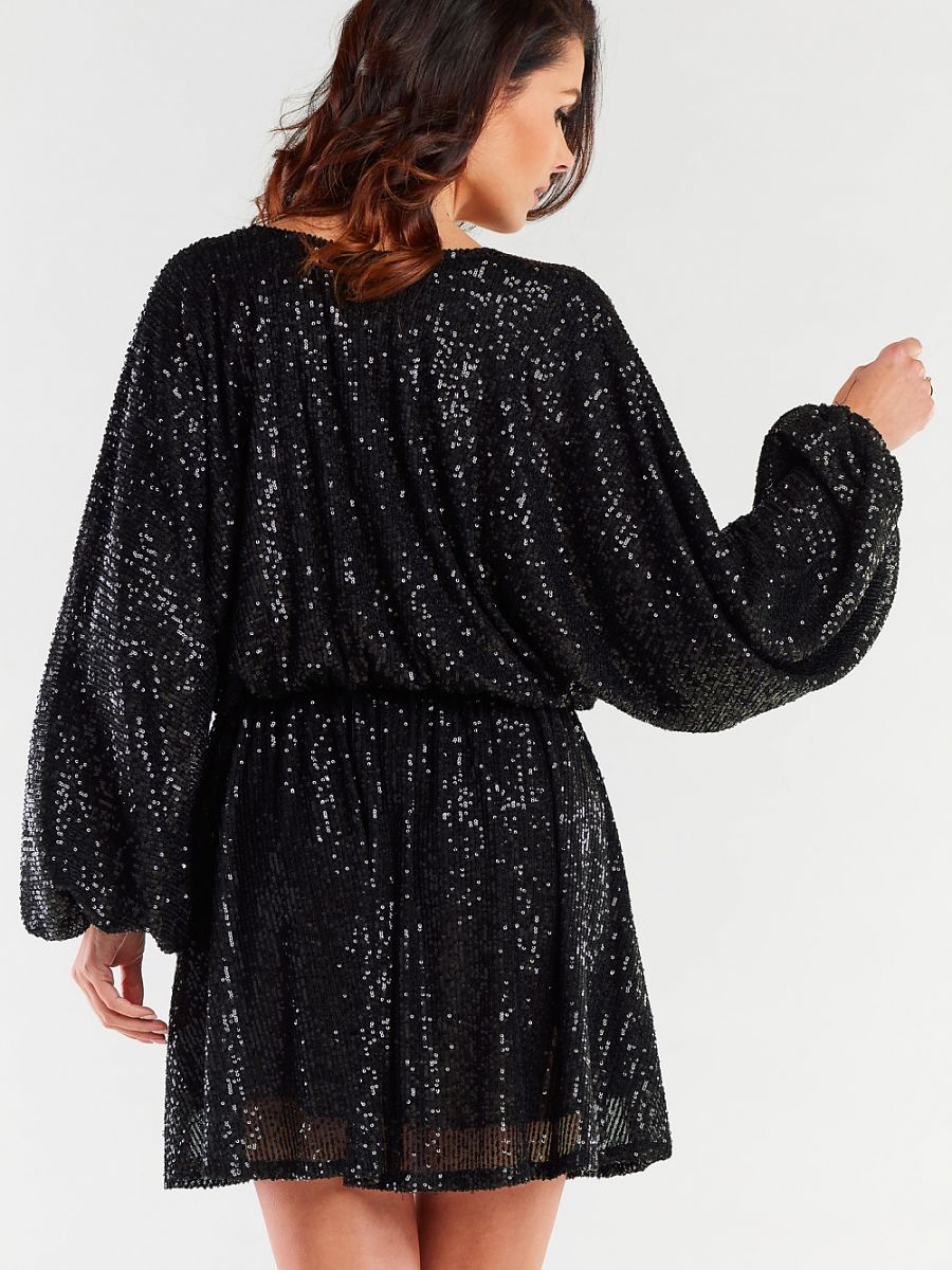 Robe de soirée awama noir — EU universelle à EU universelle - photo principale