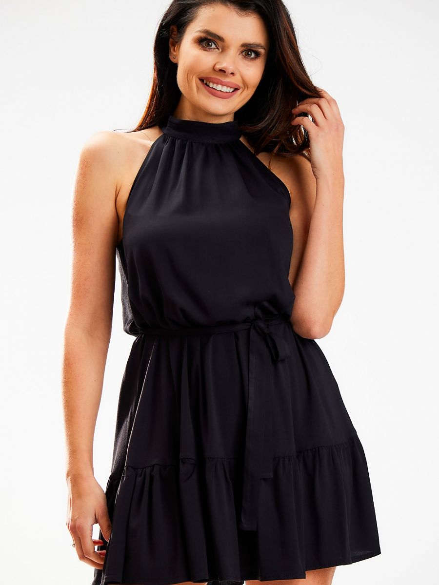 Robe de jour awama noir — FR 42 à FR 38