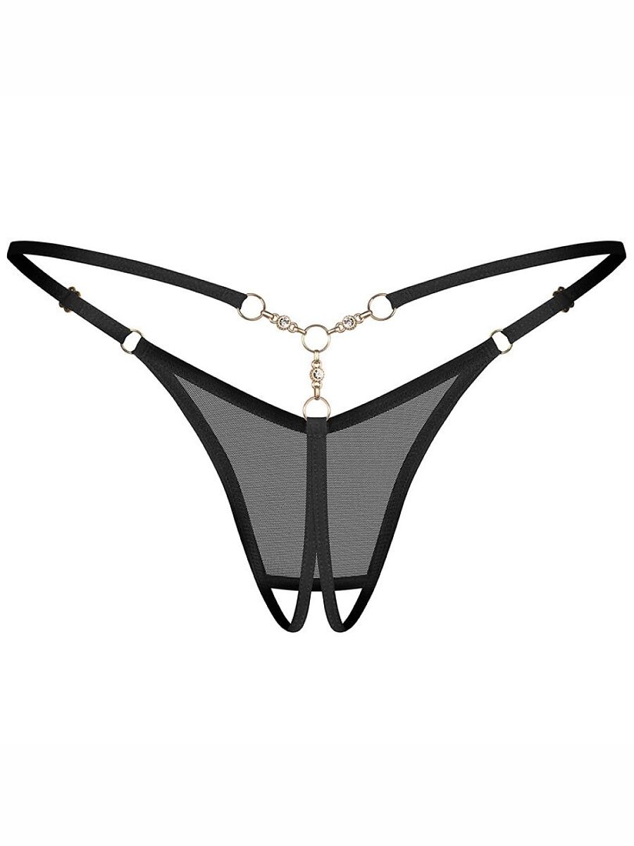 Strings Obsessive noir — EU 2XL/3XL à EU L/XL - photo principale