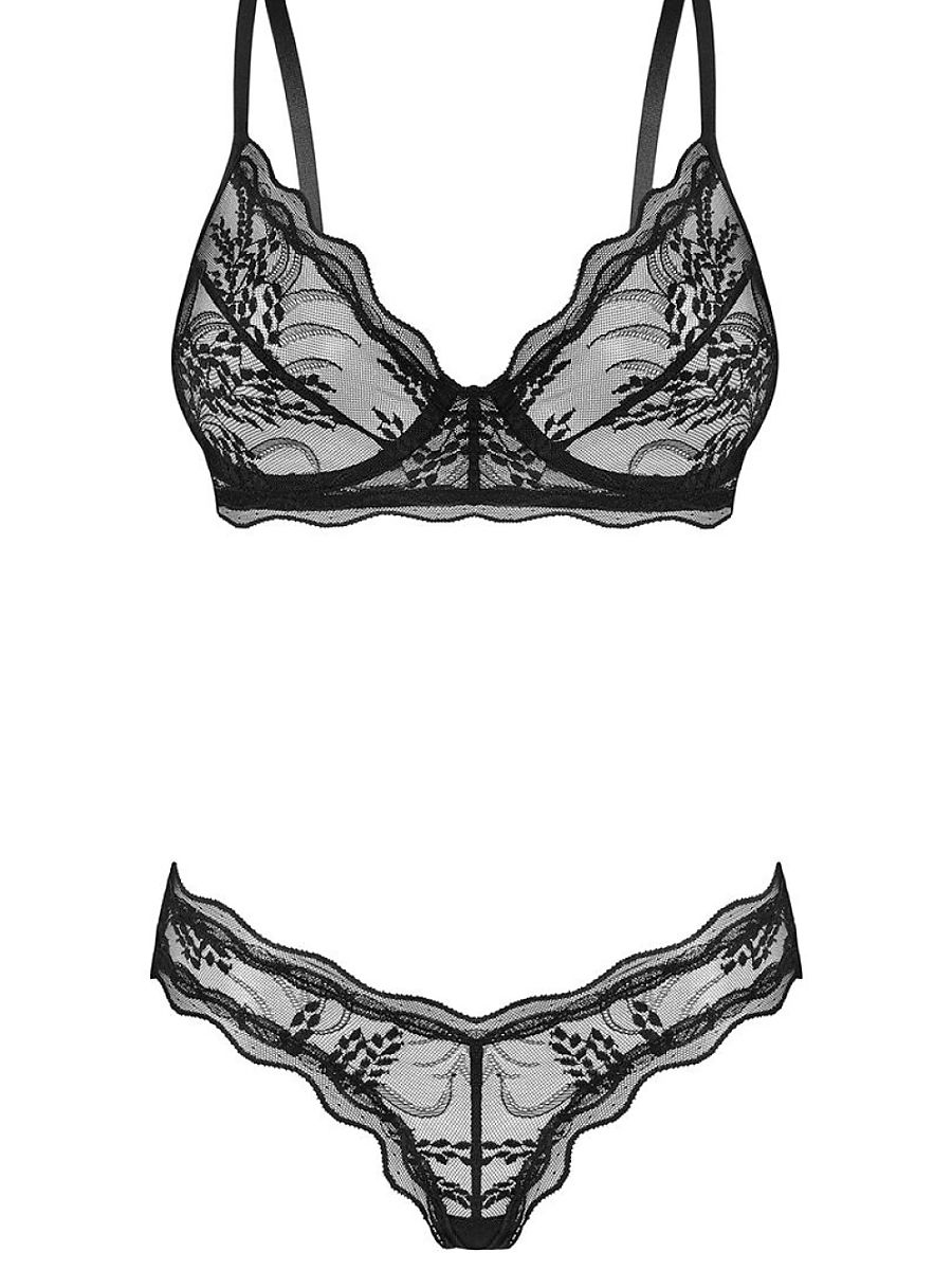 L`ensemble sexy Obsessive noir — EU M/L à EU XS/S